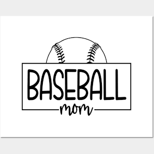 Baseball Mom Shirt Posters and Art